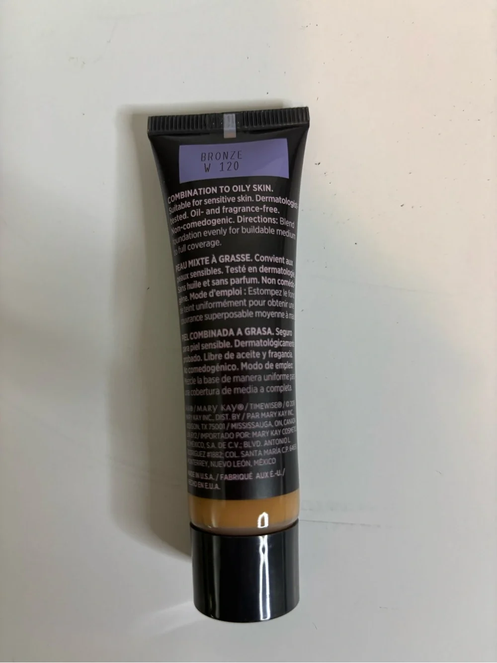 Mary Kay TimeWise Matte 3D Foundation Bronze W 120 discontinued